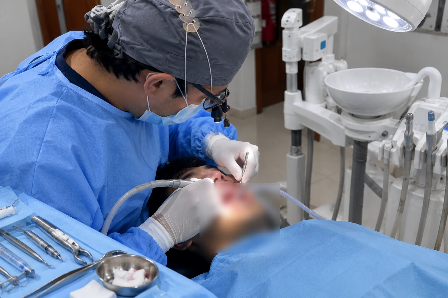 Cirugía guiada de muelas de juicio con tomografía 3D
